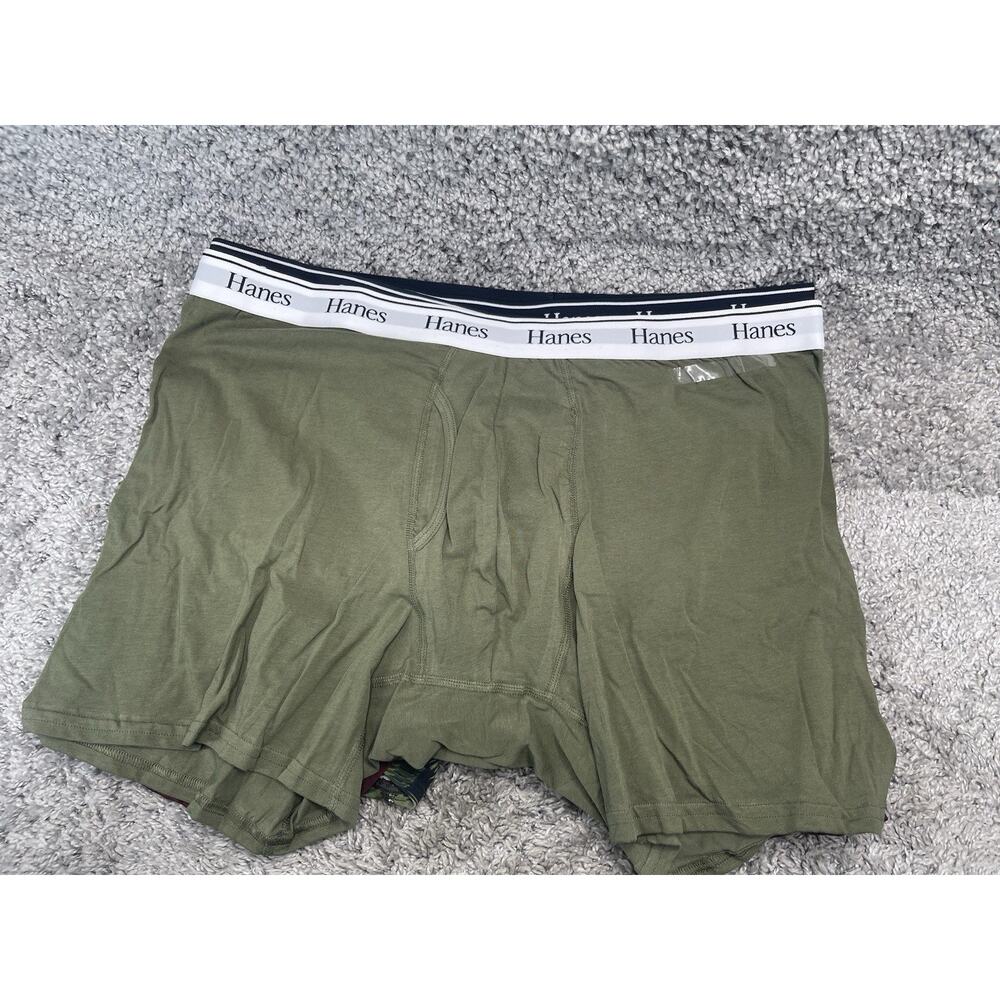 Men’s Hanes Originals Soft Stretch Boxer Brief 3 Pack 3XL Multicolor New No Tags - Picture 2 of 10